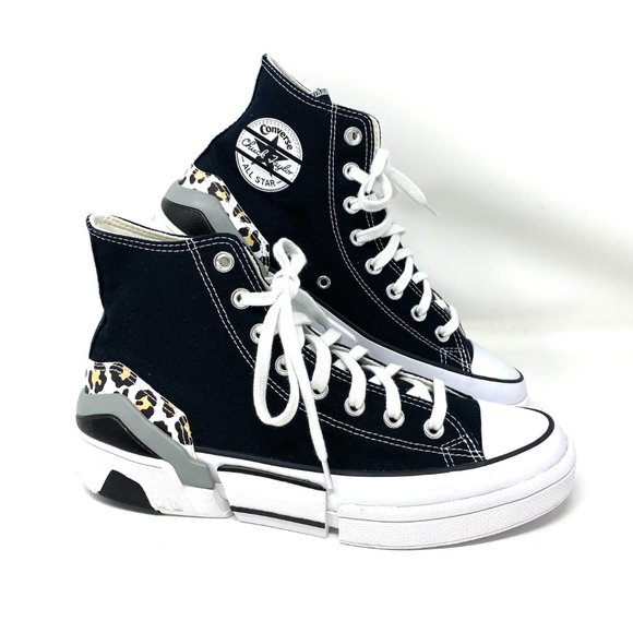 Converse Women's Size 11 566786C CPX70 High Canvas Black White Platform Sneakers - Picture 5 of 10
